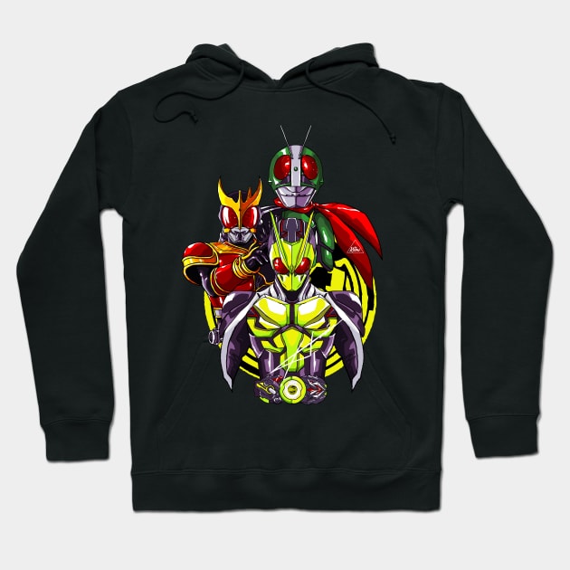 RIDER GENERATIONS Hoodie by Hamimohsin